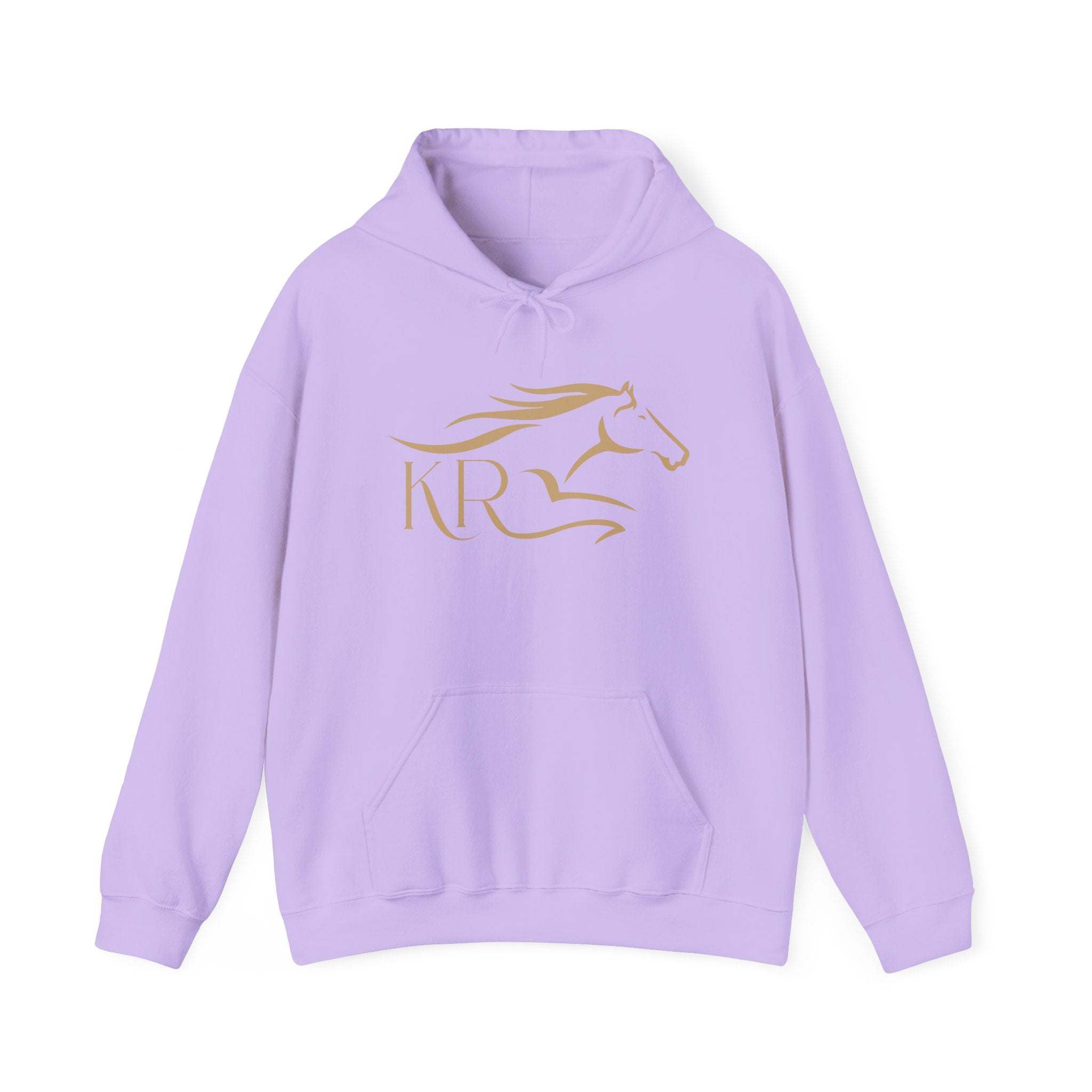 Adult Hooded Sweatshirt Gold Imprint