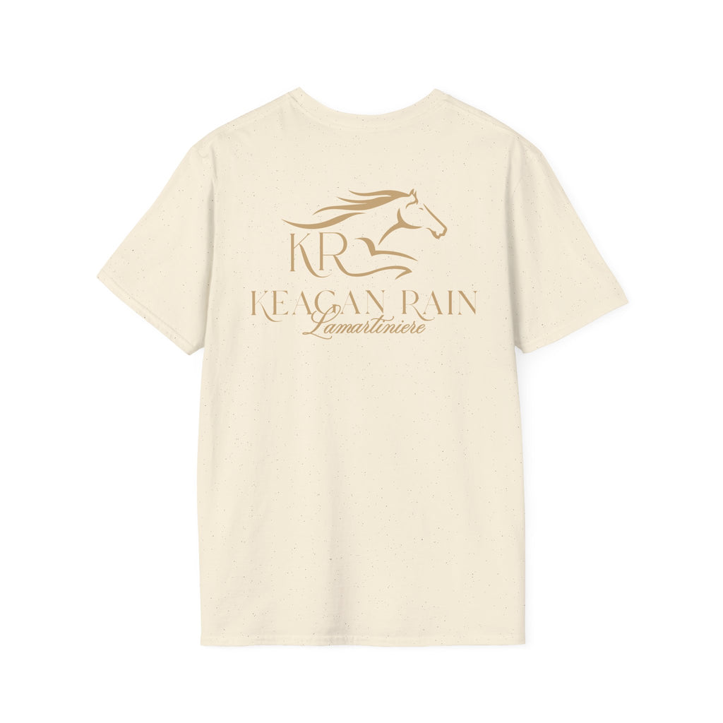 Adult Short Sleeve T-Shirt Gold Imprint
