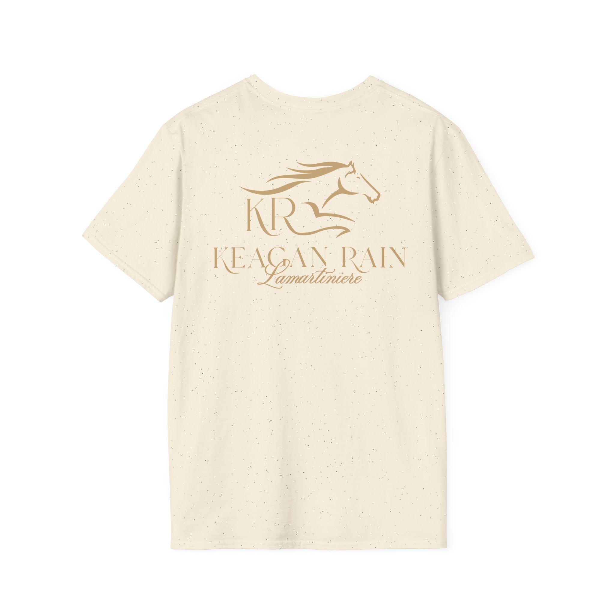 Adult Short Sleeve T-Shirt Gold Imprint