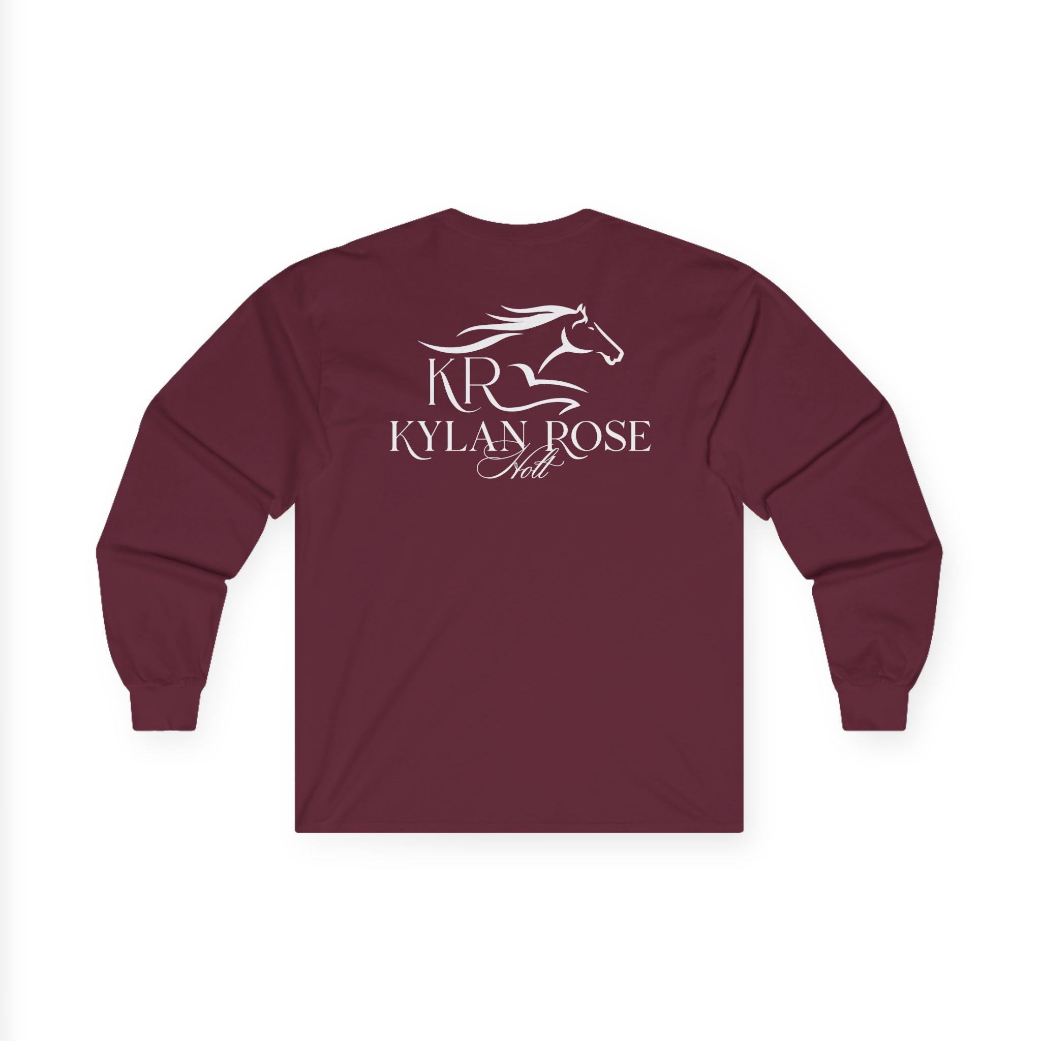 Ky Adult Long Sleeve White Imprint