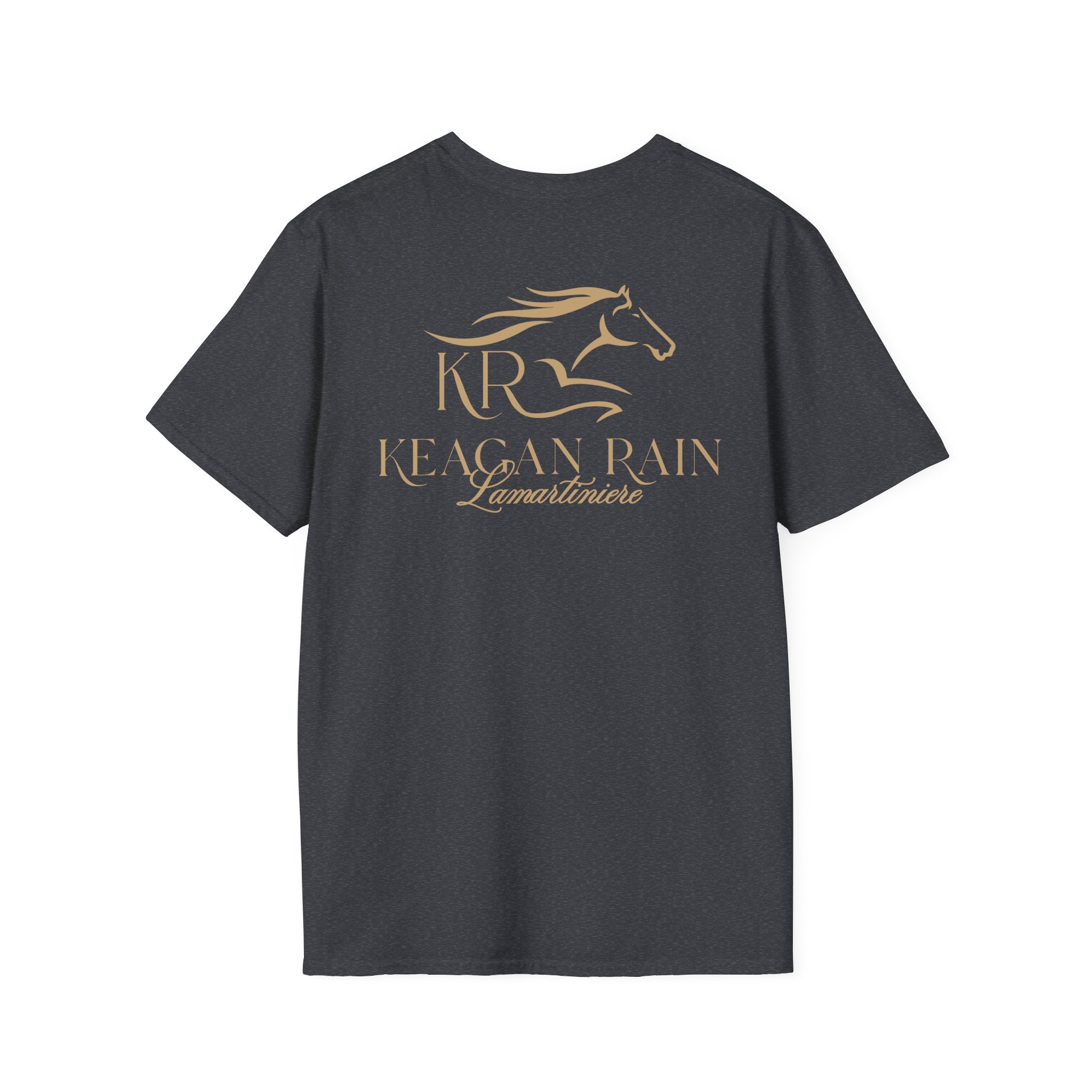 Adult Short Sleeve T-Shirt Gold Imprint