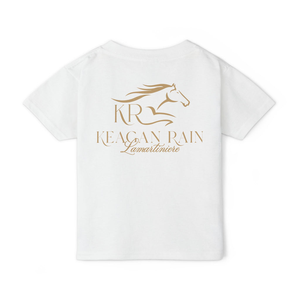 Toddler Short Sleeve T-Shirt Gold Imprint