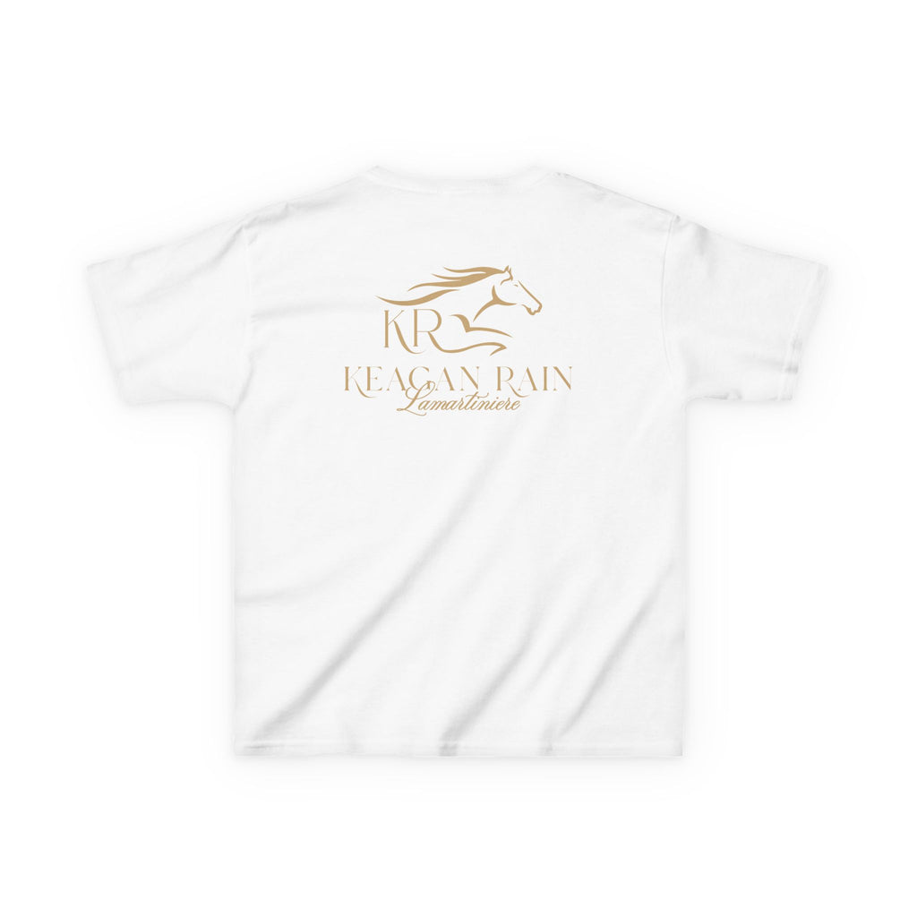 Youth Short Sleeve T-Shirt Gold Imprint