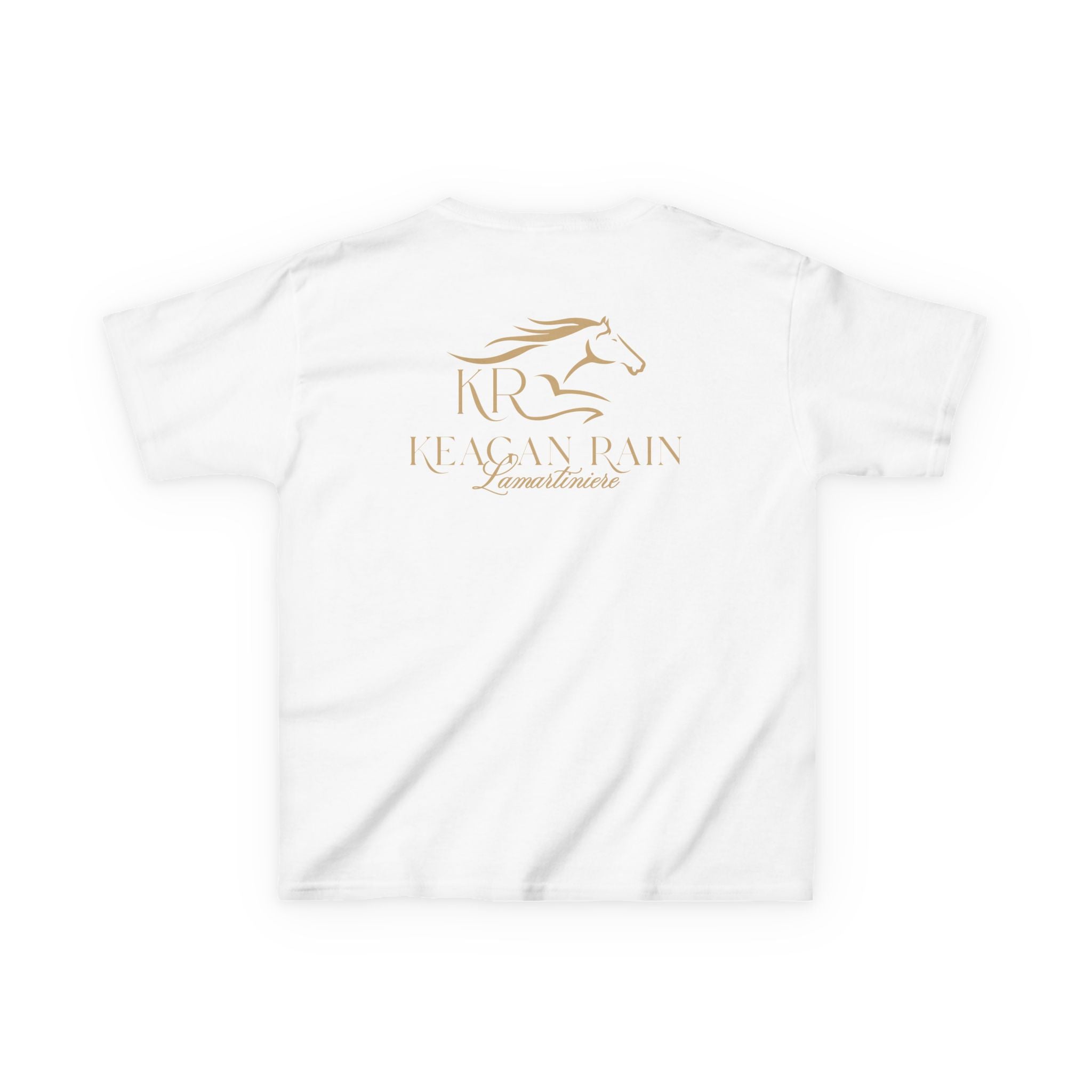 Youth Short Sleeve T-Shirt Gold Imprint
