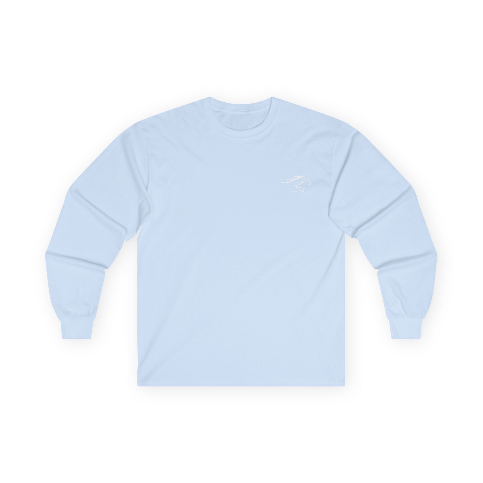 Adult Long Sleeve White Imprint