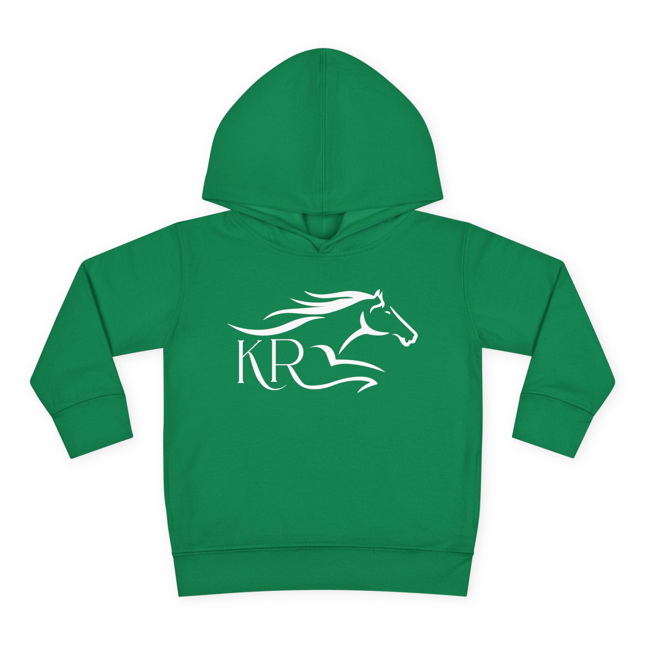 Toddler Hooded Sweatshirt White Imprint