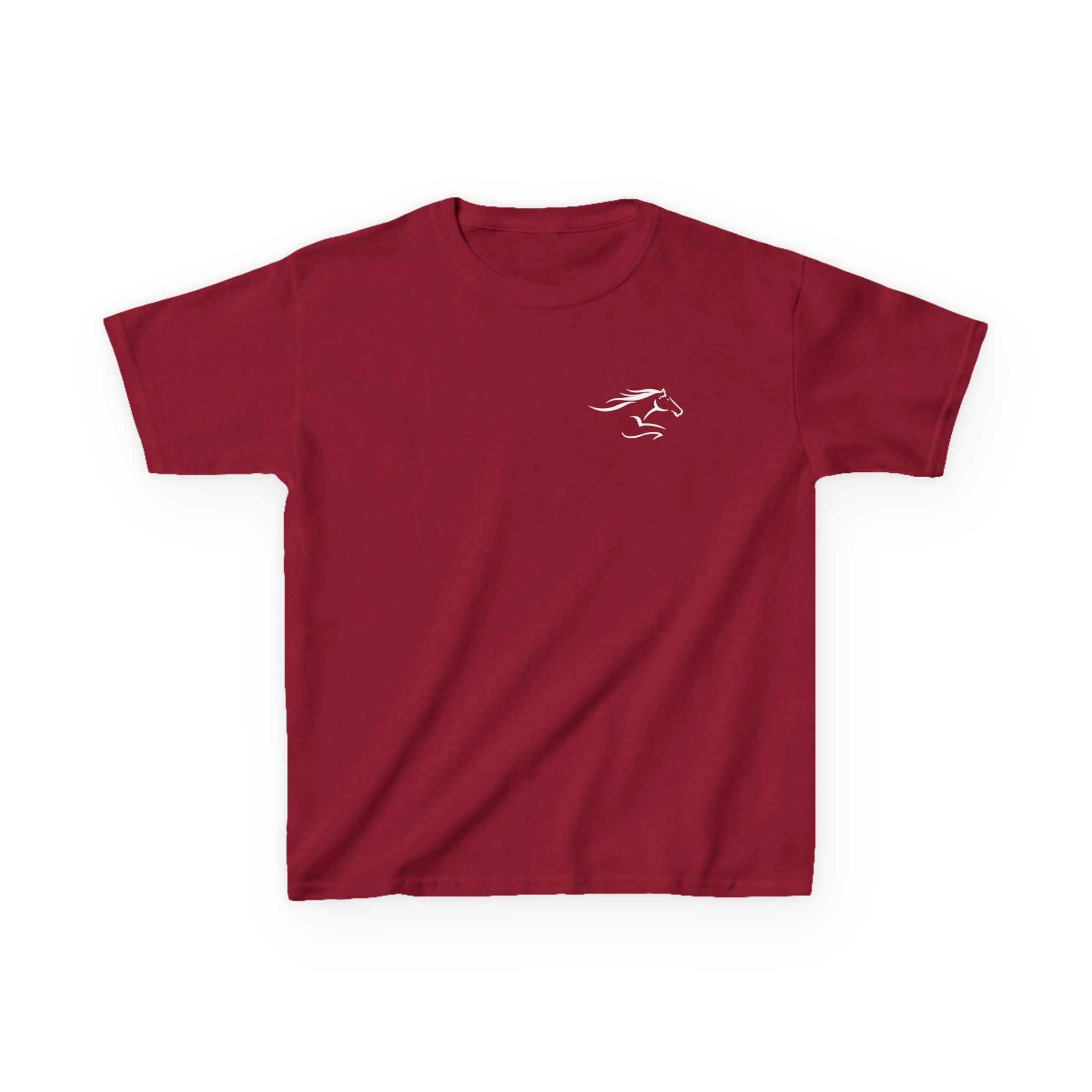 Youth Short Sleeve T-Shirt White Imprint