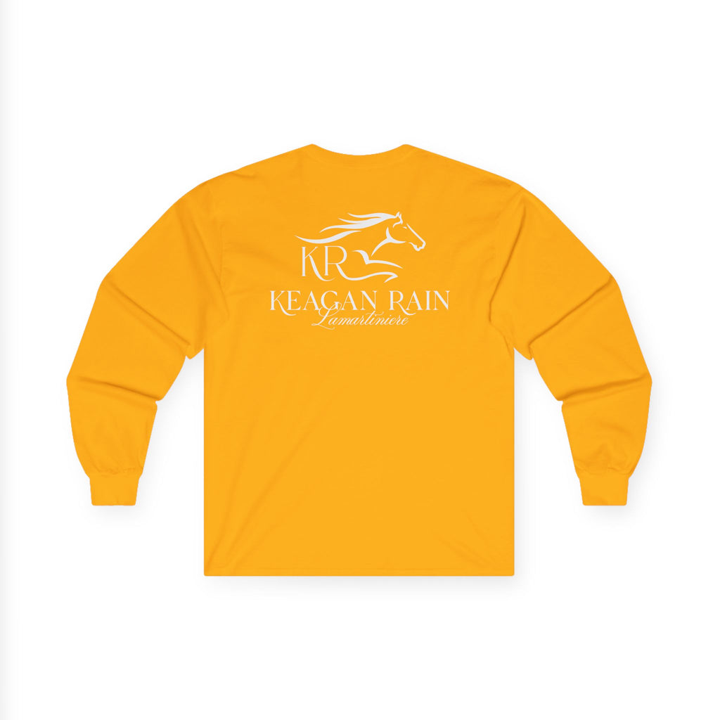 Adult Long Sleeve White Imprint