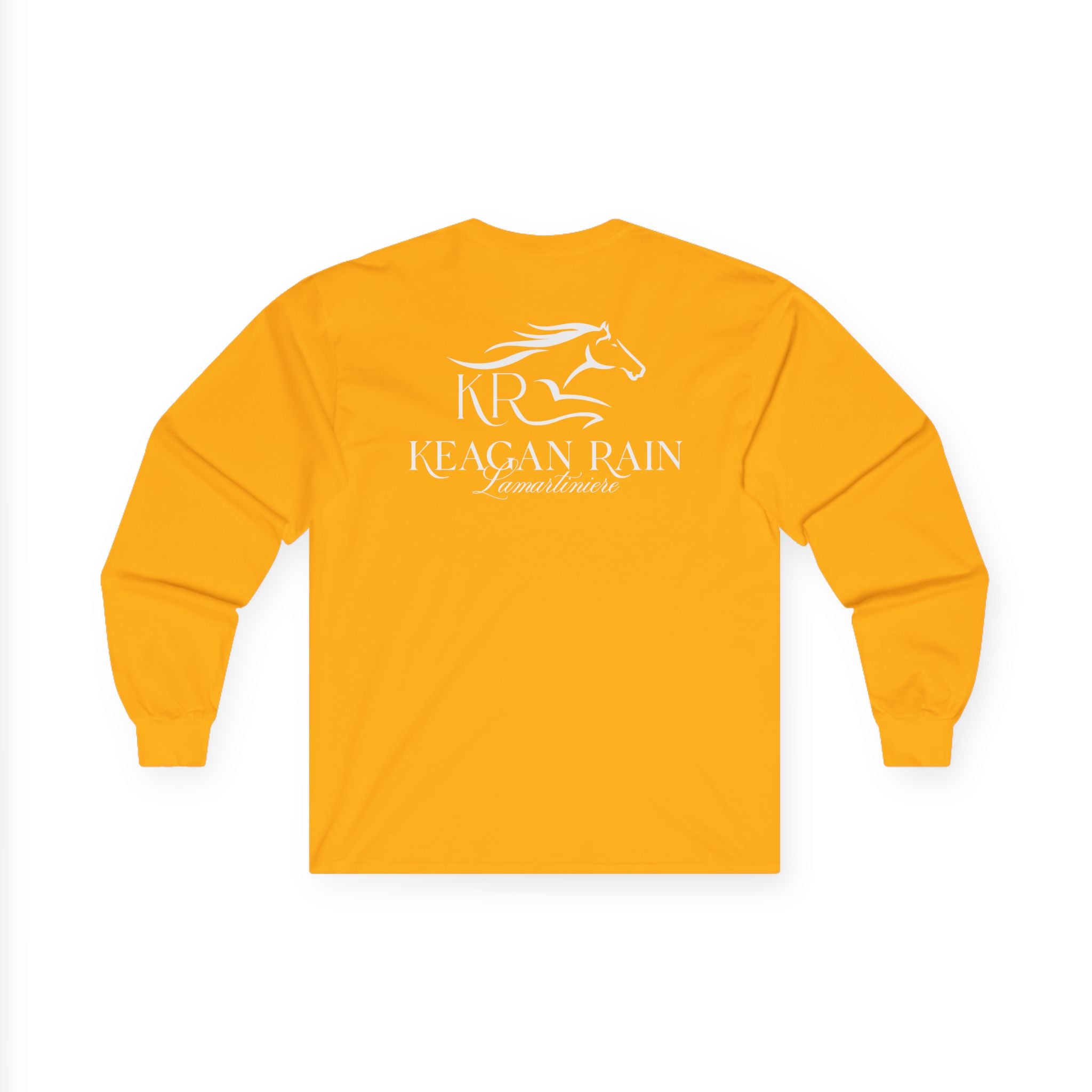 Adult Long Sleeve White Imprint