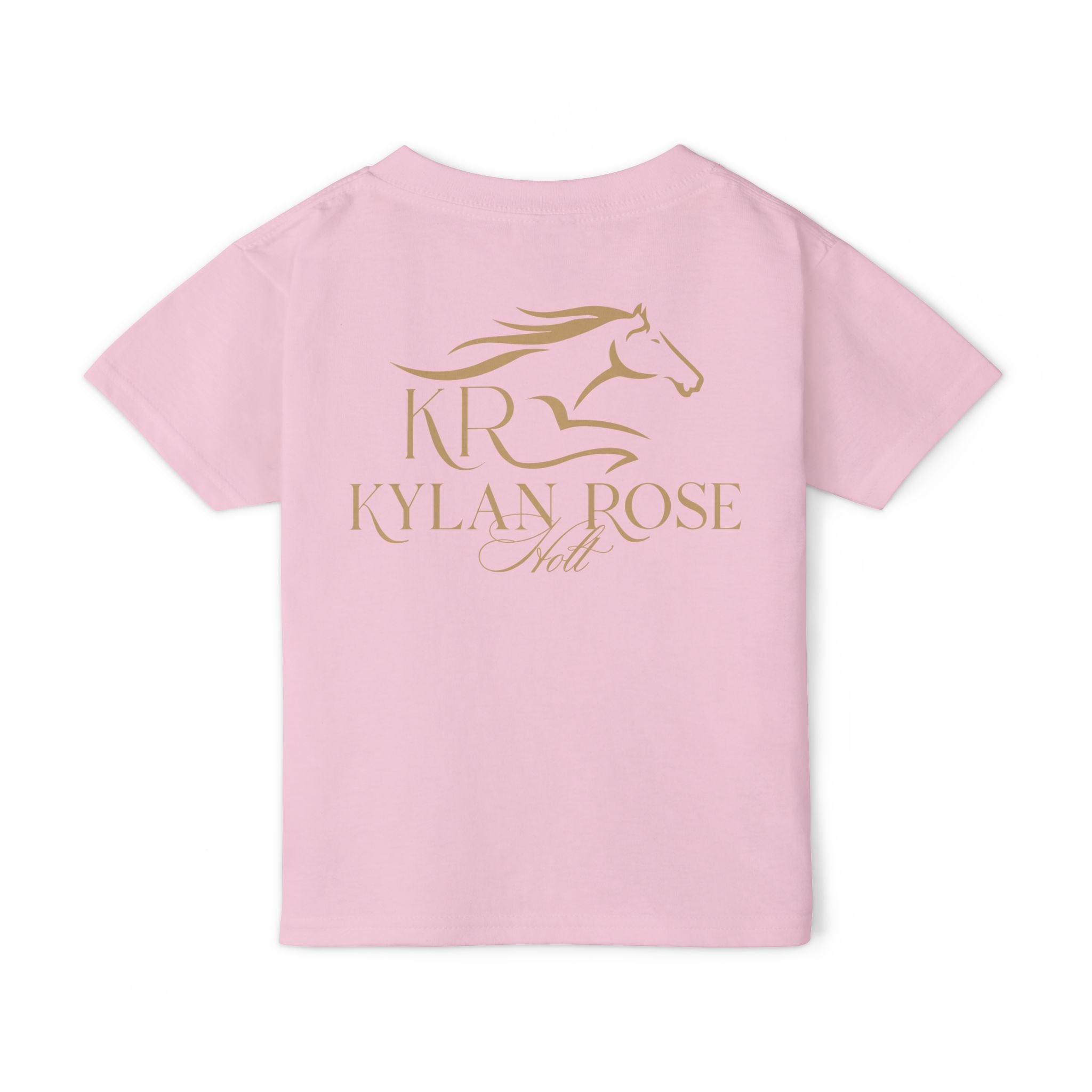 Ky Toddler Short Sleeve T-Shirt Gold Imprint
