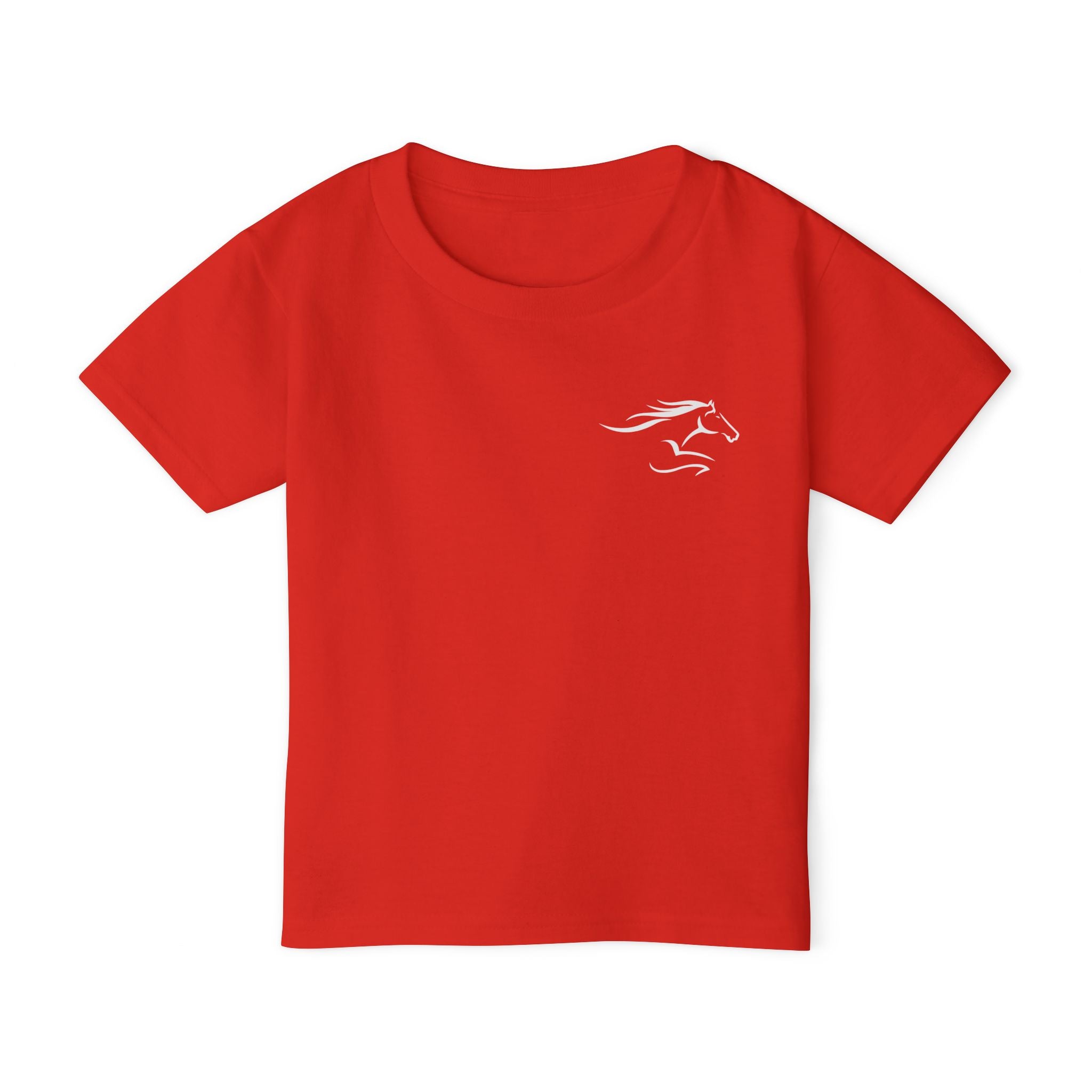 Toddler Short Sleeve T-Shirt White Imprint